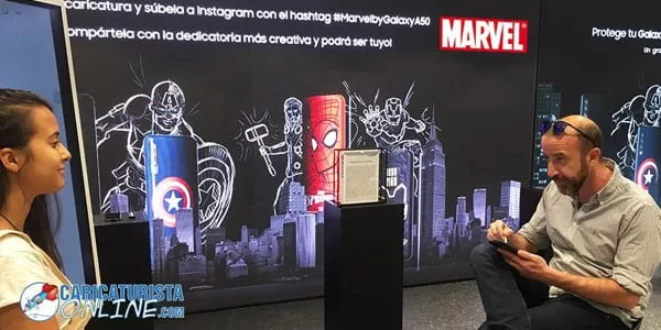 caricaturistaonline-marvel