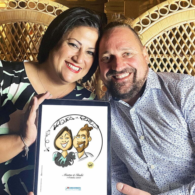Caricaturista para evento