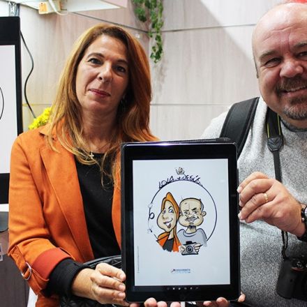 Caricaturas para stand