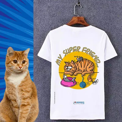 Camiseta con caricatura - Imagen 8