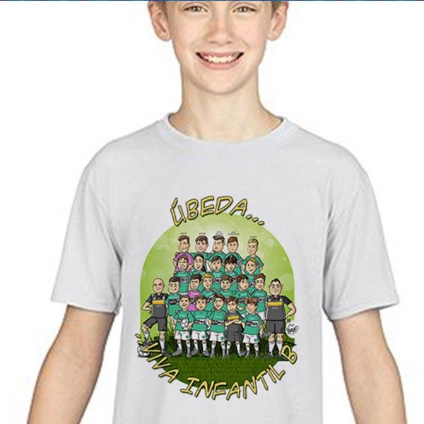 camiseta con equipo