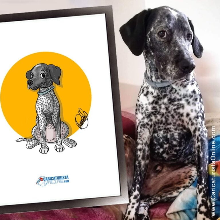 caricatura de mascota