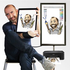 evento de caricaturas