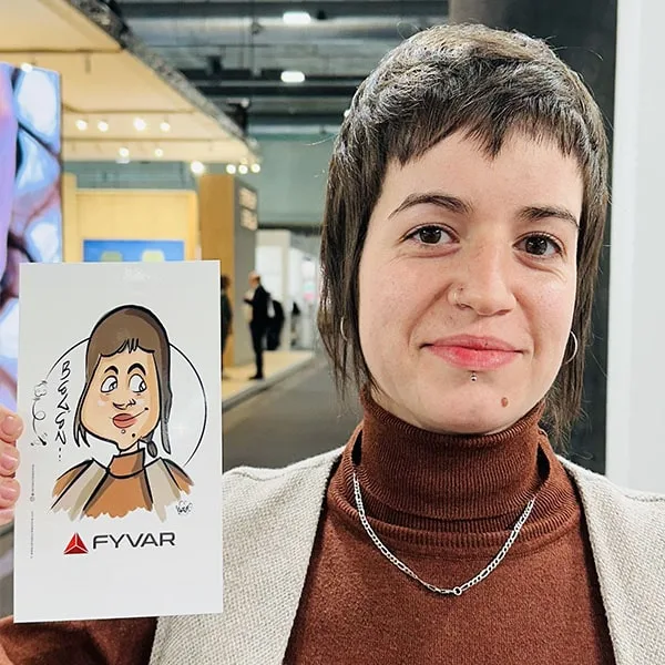 caricaturista en ifema