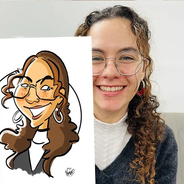 caricaturista especializado en eventos