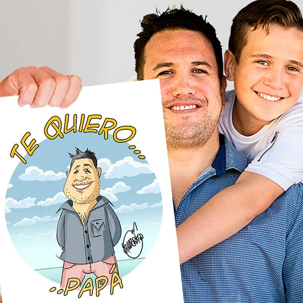 Caricatura para el día del padre - Imagen 4