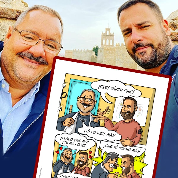 Crear cómics con un ilustrador profesional