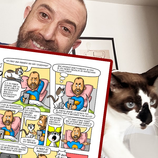 Regalar un cómic ilustrado por un profesional