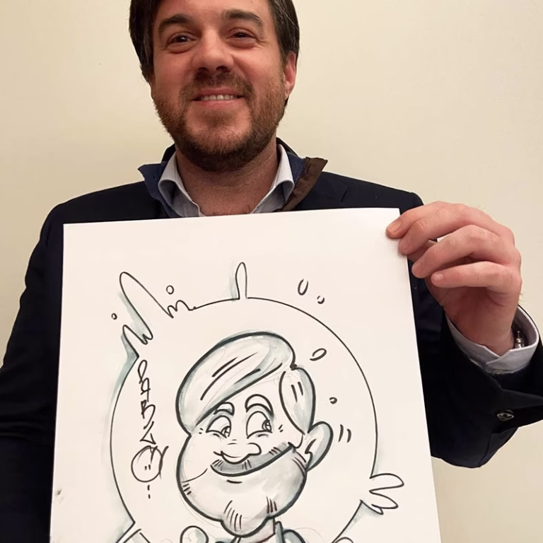 dibujo rotuladores caricatura