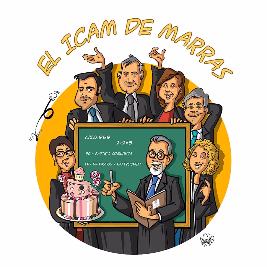Caricatura de grupo de alumnos - Imagen 5
