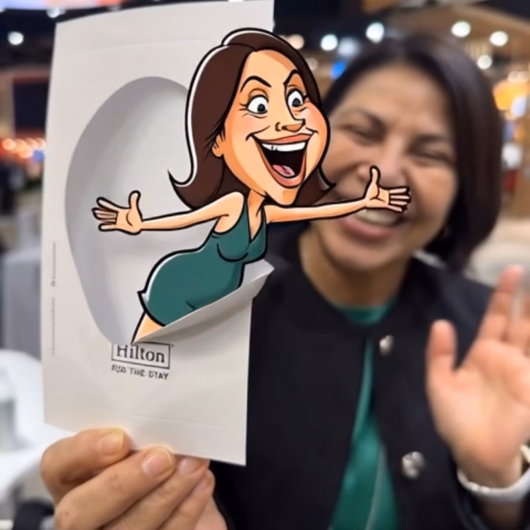 Caricaturista animado madrid