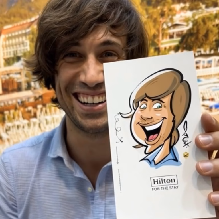 Caricaturista para bodas madrid